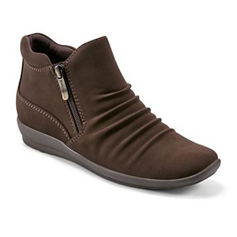 Easy Spirit Aleta Women's Ruched Wedge Booties