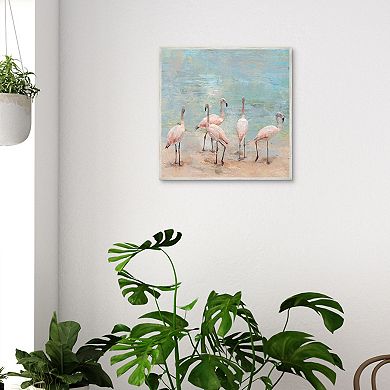 Masterpiece Flamingo Dance By Studio Arts Framed Wall Art