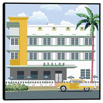Masterpiece Miami Retro I by Studio Arts Framed Wall Art