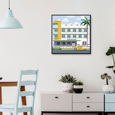 Masterpiece Miami Retro I by Studio Arts Framed Wall Art