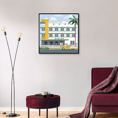 Masterpiece Miami Retro I by Studio Arts Framed Wall Art