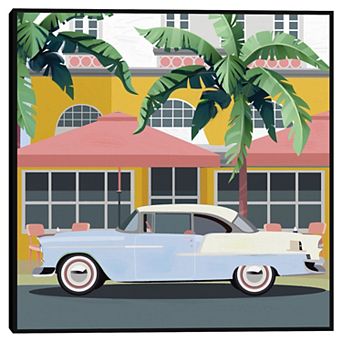 Masterpiece Miami Retro II by Studio Arts Framed Wall Art