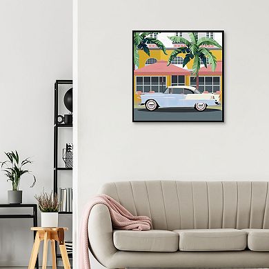 Masterpiece Miami Retro II by Studio Arts Framed Wall Art
