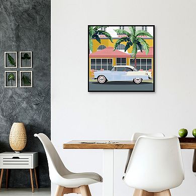Masterpiece Miami Retro II by Studio Arts Framed Wall Art