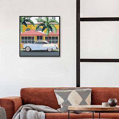 Masterpiece Miami Retro II by Studio Arts Framed Wall Art