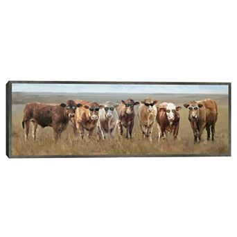 Masterpiece Seven Cool Cows by Studio Arts Framed Wall Art