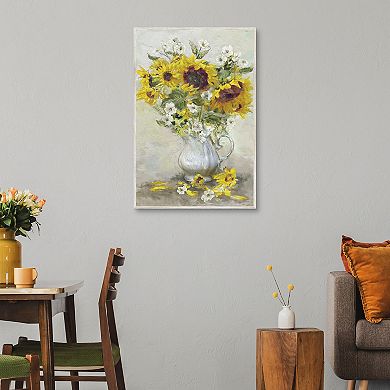 Masterpiece Country Sunflowers II by Studio Arts Framed Wall Art