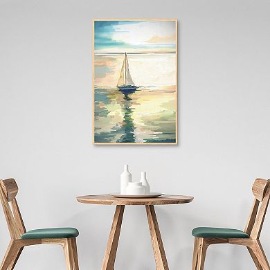 Masterpiece Private Sail by Studio Arts Framed Wall Art