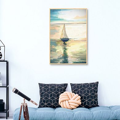 Masterpiece Private Sail by Studio Arts Framed Wall Art