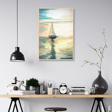 Masterpiece Private Sail by Studio Arts Framed Wall Art