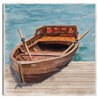 Masterpiece Dinghy Square By Studio Arts Framed Wall Art