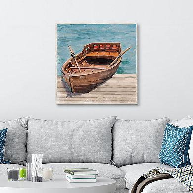 Masterpiece Dinghy Square By Studio Arts Framed Wall Art