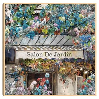 Masterpiece Salon De Jardin By Studio Arts Framed Wall Art