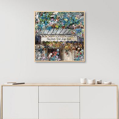 Masterpiece Salon De Jardin By Studio Arts Framed Wall Art