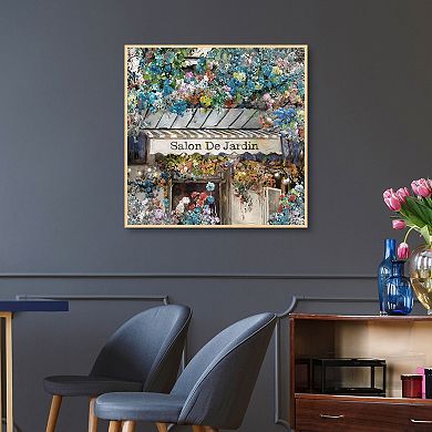 Masterpiece Salon De Jardin By Studio Arts Framed Wall Art