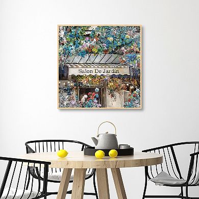Masterpiece Salon De Jardin By Studio Arts Framed Wall Art