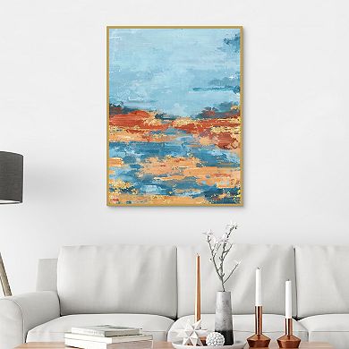 Masterpiece Altered Horizon II By Studio Arts Framed Wall Art