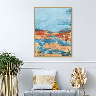 Masterpiece Altered Horizon II By Studio Arts Framed Wall Art