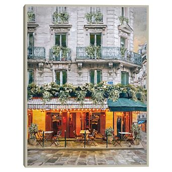 Masterpiece Bistro Du Coin By Studio Arts Framed Wall Art