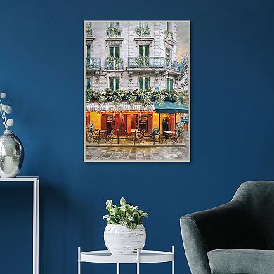 Masterpiece Bistro Du Coin By Studio Arts Framed Wall Art