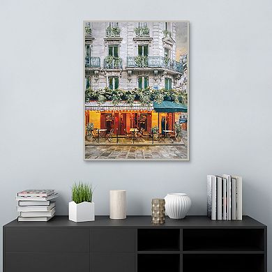 Masterpiece Bistro Du Coin By Studio Arts Framed Wall Art