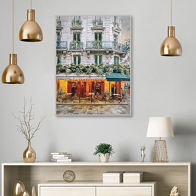 Masterpiece Bistro Du Coin By Studio Arts Framed Wall Art