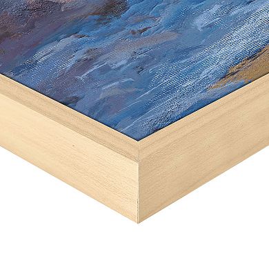 Masterpiece Coastal Glow By Studio Arts Framed Wall Art
