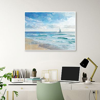 Masterpiece Daydream Sailing By Studio Arts Framed Wall Art