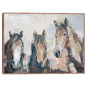 Masterpiece Equine Trio By Studio Arts Framed Wall Art