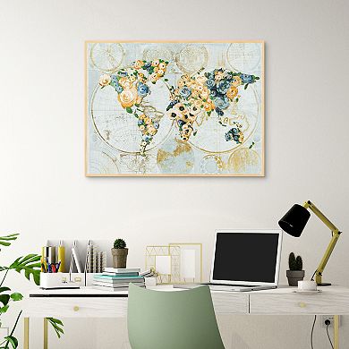 Masterpiece Global Blooms By Studio Arts Framed Wall Art