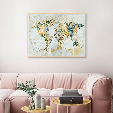 Masterpiece Global Blooms By Studio Arts Framed Wall Art