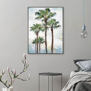 Masterpiece High Five Palms By Studio Arts Framed Wall Art