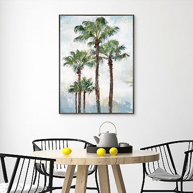 Masterpiece High Five Palms By Studio Arts Framed Wall Art