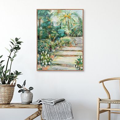 Masterpiece Island Steps By Studio Arts Framed Wall Art