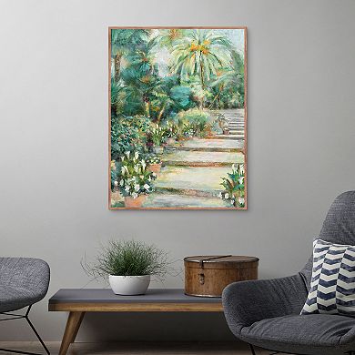 Masterpiece Island Steps By Studio Arts Framed Wall Art