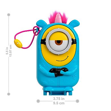 Polly Pocket Minions Compact Playset with 9 Accessories, 1 Doll, 2 Minions and Unicorn Toy