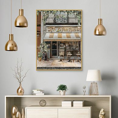 Masterpiece Parisian Bistro I By Studio Arts Framed Wall Art