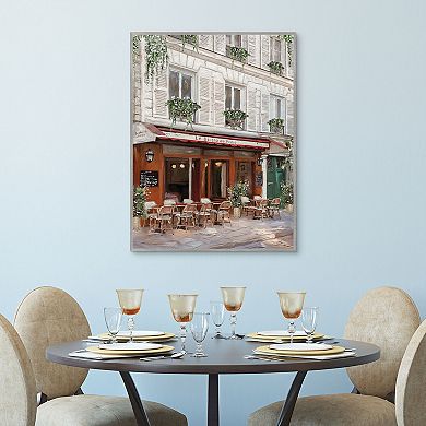 Masterpiece Parisian Bistro II By Studio Arts Framed Wall Art