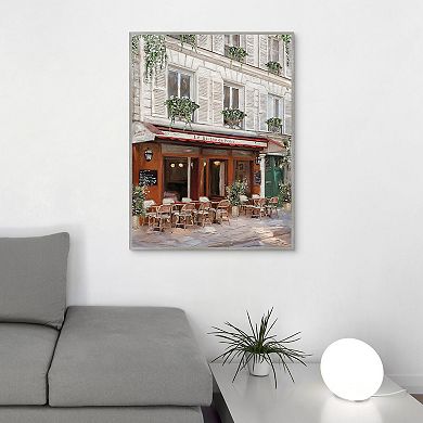 Masterpiece Parisian Bistro II By Studio Arts Framed Wall Art
