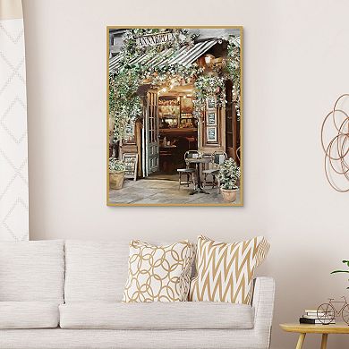 Masterpiece Parisian Bistro III By Studio Arts Framed Wall Art