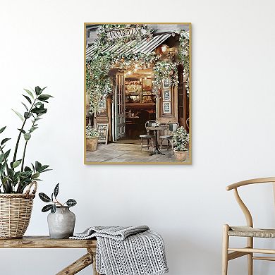 Masterpiece Parisian Bistro III By Studio Arts Framed Wall Art