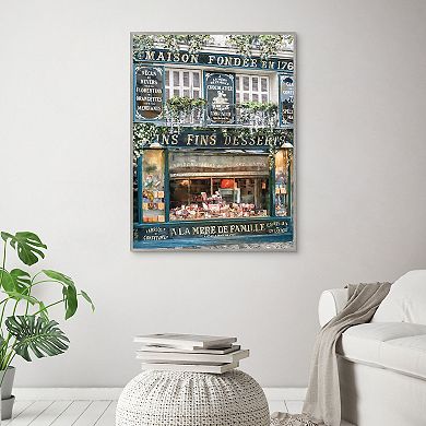 Masterpiece Parisian Sweet Shop by Studio Arts Framed Wall Art