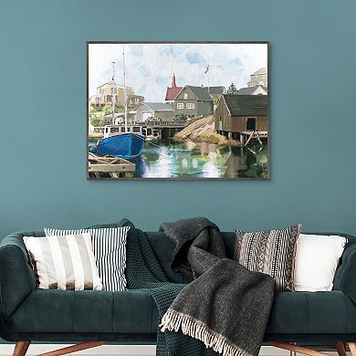 Masterpiece Peggy's Cove by Studio Arts Framed Wall Art