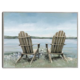 Masterpiece Sunday at the Lake by Studio Arts Framed Wall Art