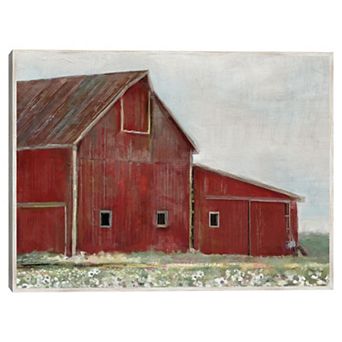 Masterpiece The Red Barn by Studio Arts Framed Wall Art