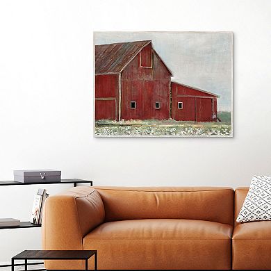 Masterpiece The Red Barn by Studio Arts Framed Wall Art