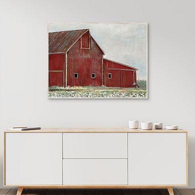 Masterpiece The Red Barn by Studio Arts Framed Wall Art