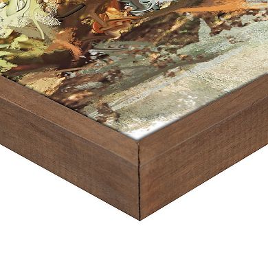 Masterpiece Just Beyond the Palms By Studio Arts Framed Wall Art