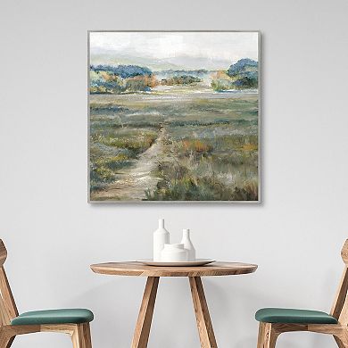 Masterpiece Spring Mountains Square by Studio Arts Framed Wall Art