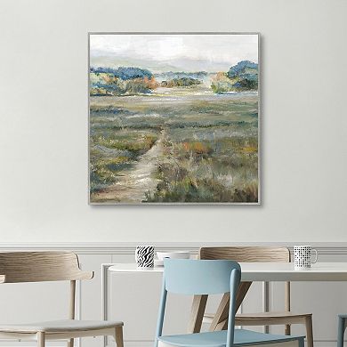 Masterpiece Spring Mountains Square by Studio Arts Framed Wall Art
